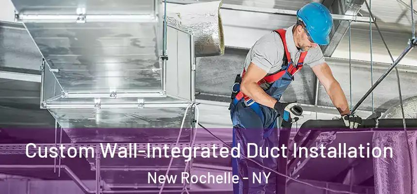  Custom Wall-Integrated Duct Installation New Rochelle - NY
